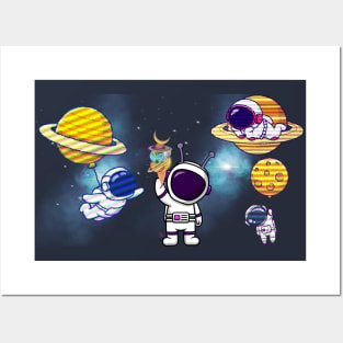 Astronauts Posters and Art